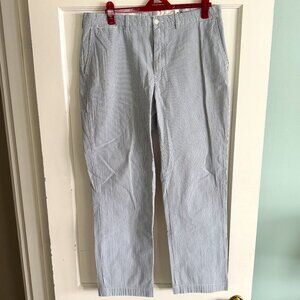 Polo Ralph Lauren Seersucker Pants, Blue/white, Sz. 38x34